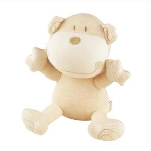 NWT-Organic Newborn Stuffed Toy Monkey